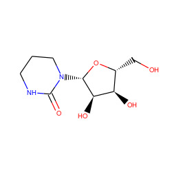 O=C1NCCCN1[C@@H]1O[C@H](CO)[C@@H](O)[C@H]1O ZINC000013546999