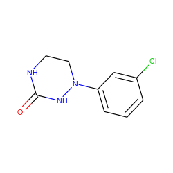 O=C1NCCN(c2cccc(Cl)c2)N1 ZINC000000004072