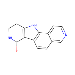 O=C1NCCc2[nH]c3c(ccc4cnccc43)c21 ZINC000006745961