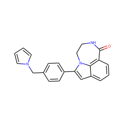 O=C1NCCn2c(-c3ccc(Cn4cccc4)cc3)cc3cccc1c32 ZINC000028460234