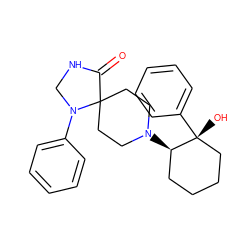 O=C1NCN(c2ccccc2)C12CCN([C@@H]1CCCC[C@@]1(O)c1ccccc1)CC2 ZINC000028563771