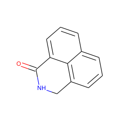 O=C1NCc2cccc3cccc1c23 ZINC000000024216