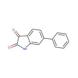 O=C1Nc2cc(-c3ccccc3)ccc2C1=O ZINC000035086915