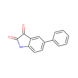 O=C1Nc2ccc(-c3ccccc3)cc2C1=O ZINC000016948211