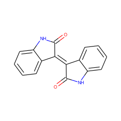 O=C1Nc2ccccc2/C1=C1\C(=O)Nc2ccccc21 ZINC000032915988