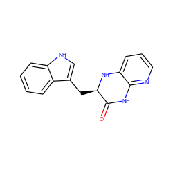 O=C1Nc2ncccc2N[C@@H]1Cc1c[nH]c2ccccc12 ZINC000095920898