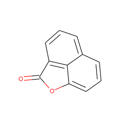 O=C1Oc2cccc3cccc1c23 ZINC000005846157