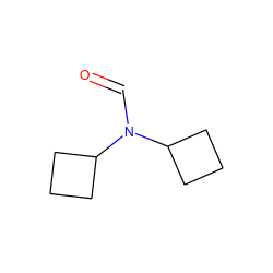 O=CN(C1CCC1)C1CCC1 ZINC000013779481