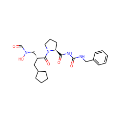 O=CN(O)C[C@@H](CC1CCCC1)C(=O)N1CCC[C@H]1C(=O)NC(=O)NCc1ccccc1 ZINC000084759167