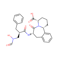 O=CN(O)C[C@@H](Cc1ccccc1)C(=O)N[C@H]1Cc2ccccc2[C@H]2CCC[C@@H](C(=O)O)N2C1=O ZINC000003821449