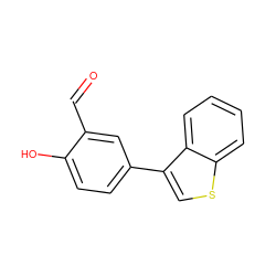 O=Cc1cc(-c2csc3ccccc23)ccc1O ZINC000169699631