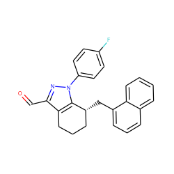 O=Cc1nn(-c2ccc(F)cc2)c2c1CCC[C@H]2Cc1cccc2ccccc12 ZINC000026573488