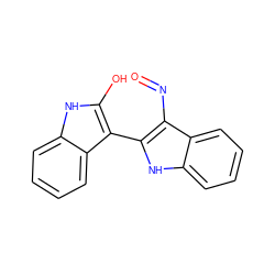 O=Nc1c(-c2c(O)[nH]c3ccccc23)[nH]c2ccccc12 ZINC000018230030