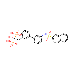 O=P(O)(O)C(O)(Cc1cccc(-c2cccc(NS(=O)(=O)c3ccc4ccccc4c3)c2)c1)P(=O)(O)O ZINC000016051961