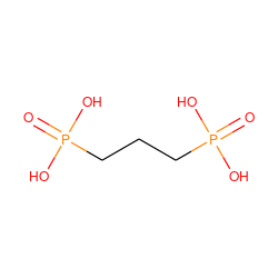 O=P(O)(O)CCCP(=O)(O)O ZINC000031962397