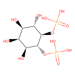 O=P(O)(O)O[C@@H]1[C@@H](O)[C@@H](O)[C@@H](O)[C@H](O)[C@H]1OP(=O)(O)O ZINC000004096301