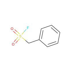 O=S(=O)(F)Cc1ccccc1 ZINC000008220691