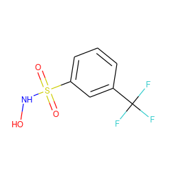 O=S(=O)(NO)c1cccc(C(F)(F)F)c1 ZINC000010450367