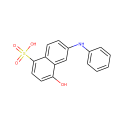 O=S(=O)(O)c1ccc(O)c2cc(Nc3ccccc3)ccc12 ZINC000001577004