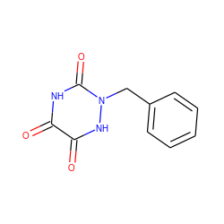 O=c1[nH]c(=O)n(Cc2ccccc2)[nH]c1=O ZINC000143757551