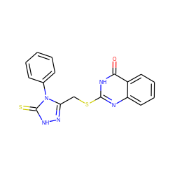 O=c1[nH]c(SCc2n[nH]c(=S)n2-c2ccccc2)nc2ccccc12 ZINC000006492099