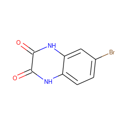 O=c1[nH]c2ccc(Br)cc2[nH]c1=O ZINC000016431049