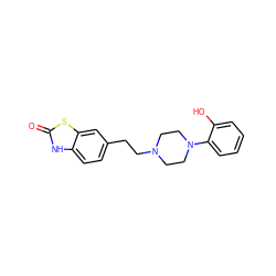 O=c1[nH]c2ccc(CCN3CCN(c4ccccc4O)CC3)cc2s1 ZINC000013779679