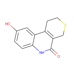 O=c1[nH]c2ccc(O)cc2c2c1CSCC2 ZINC000049070624