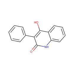 O=c1[nH]c2ccccc2c(O)c1-c1ccccc1 ZINC000100258164