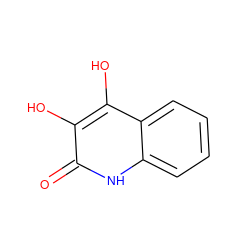 O=c1[nH]c2ccccc2c(O)c1O ZINC000008652339