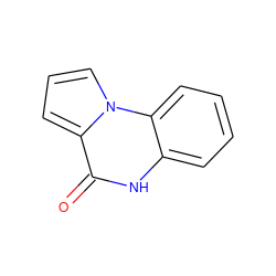 O=c1[nH]c2ccccc2n2cccc12 ZINC000000110639