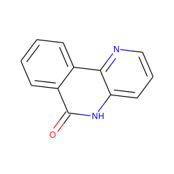 O=c1[nH]c2cccnc2c2ccccc12 ZINC000013523942