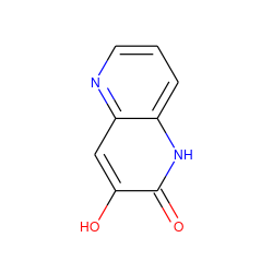 O=c1[nH]c2cccnc2cc1O ZINC000040829605