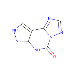 O=c1[nH]c2n[nH]cc2c2ncnn12 ZINC001772574877