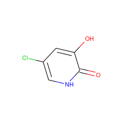 O=c1[nH]cc(Cl)cc1O ZINC000000388202