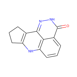 O=c1[nH]nc2c3c([nH]c4cccc1c42)CCC3 ZINC000146454613