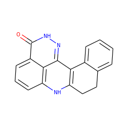 O=c1[nH]nc2c3c([nH]c4cccc1c42)CCc1ccccc1-3 ZINC000150097244