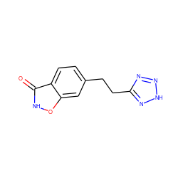 O=c1[nH]oc2cc(CCc3nn[nH]n3)ccc12 ZINC000169348046