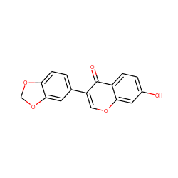 O=c1c(-c2ccc3c(c2)OCO3)coc2cc(O)ccc12 ZINC000018847051