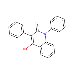 O=c1c(-c2ccccc2)c(O)c2ccccc2n1-c1ccccc1 ZINC000100249999