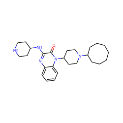 O=c1c(NC2CCNCC2)nc2ccccc2n1C1CCN(C2CCCCCCC2)CC1 ZINC000114765574