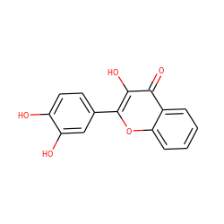 O=c1c(O)c(-c2ccc(O)c(O)c2)oc2ccccc12 ZINC000000039321