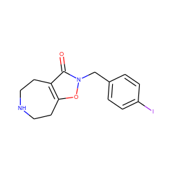 O=c1c2c(on1Cc1ccc(I)cc1)CCNCC2 ZINC000095587068