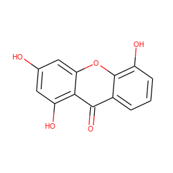 O=c1c2cccc(O)c2oc2cc(O)cc(O)c12 ZINC000006567315