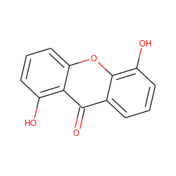 O=c1c2cccc(O)c2oc2cccc(O)c12 ZINC000015118974