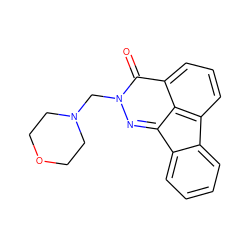 O=c1c2cccc3c2c(nn1CN1CCOCC1)-c1ccccc1-3 ZINC000023224619