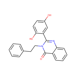 O=c1c2ccccc2nc(-c2cc(O)ccc2O)n1CCc1ccccc1 ZINC000028332245