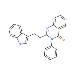 O=c1c2ccccc2nc(CCc2c[nH]c3ccccc23)n1-c1ccccc1 ZINC000000598304