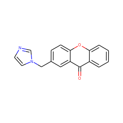 O=c1c2ccccc2oc2ccc(Cn3ccnc3)cc12 ZINC000049036415