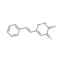 O=c1cc(/C=C/c2ccccc2)[nH][nH]c1=O ZINC001772577215